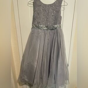 Joykids Light gray dress